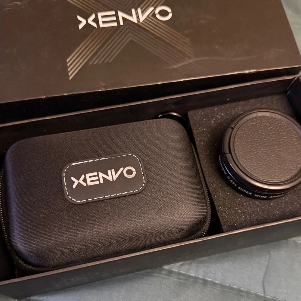 Black Camera Lens Kit